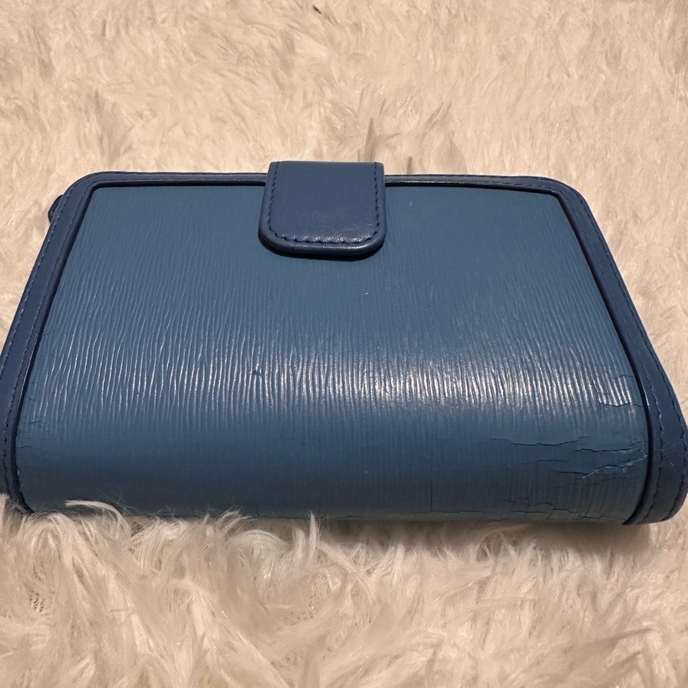Prada Sky Blue Leather Wallet - Picture 6 of 9